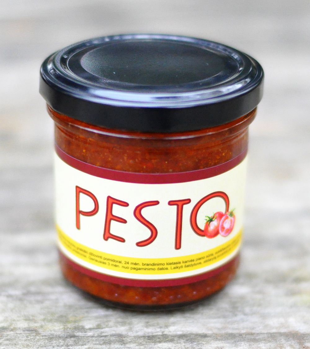 Džiovintų pomidorų pesto