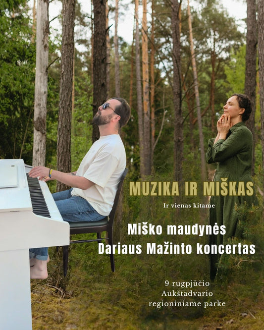 Muzika Miške-Miško Maudynės su Dariaus Mažinto koncertu